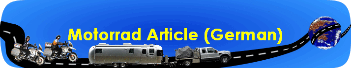 Motorrad Article (German)