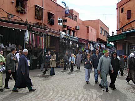 Medina Full of People