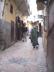 man in medina