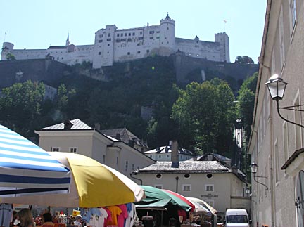 fortress from domplatz