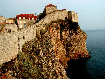 seaside wall