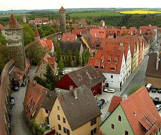rothenburg from tower
