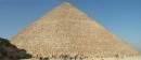 first pyramid whole * Cheops pyramid, the largest of the pyramids in Giza. * 486 x 212 * (37KB)