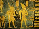 ceiling pharoah r III * Ceiling detail in the tomb of Ramses III. * 432 x 324 * (60KB)