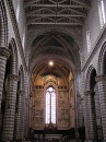 Inside Duomo Orvieto * The interior of the Duomo at Orvieto, which is surprisingly simple compared to the exquisite exterior. * 323 x 432 * (65KB)