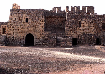 Qasr Al Azraq Entrance from Inside