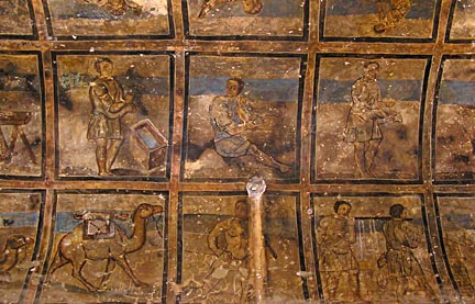 Qusayr 'Amra Ceiling