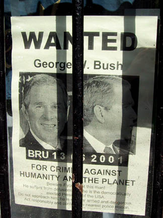bush wanted