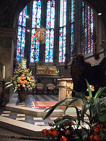 choir with charlemagne