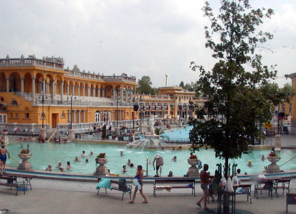 baths in park