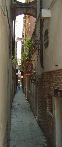 narrow alley
