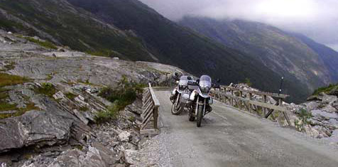 bikes on bridge