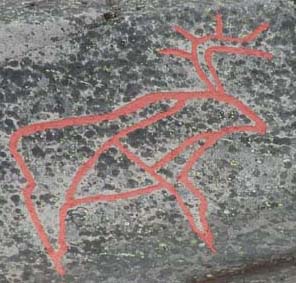 carving reindeer