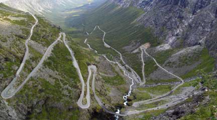 road up trollstigen