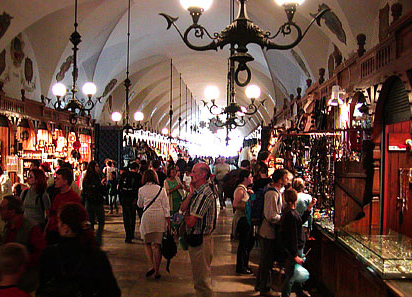 inside cloth hall