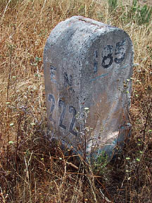 road marker