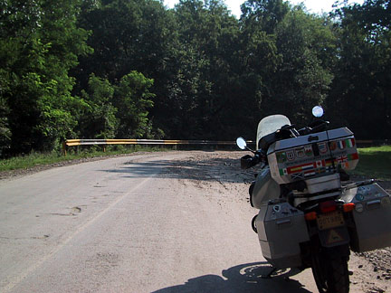bike and bad road bike and bad road