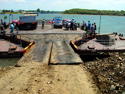onto ferry in braila onto ferry in braila