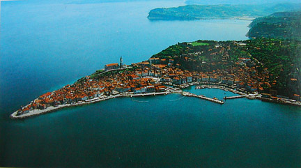 piran aerial view