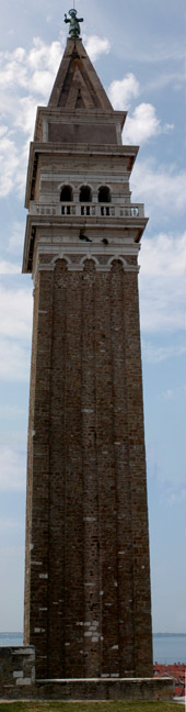 piran church tower