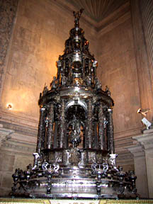 silver monstrance