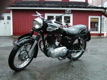 royal enfield left front