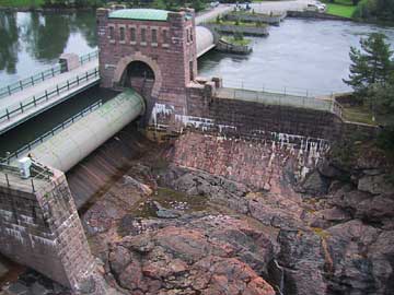 sluice gates