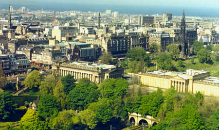 view from castle