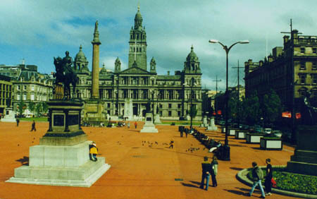 georges square glasgow