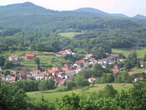 view from castle