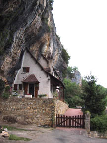 house in cliff