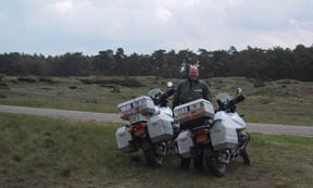 jim+bikes in de hoge veluwe