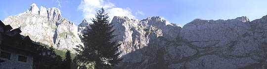 panorama from fuente de