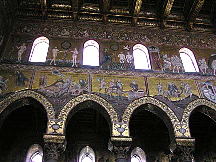 Adam and Eve mosaic