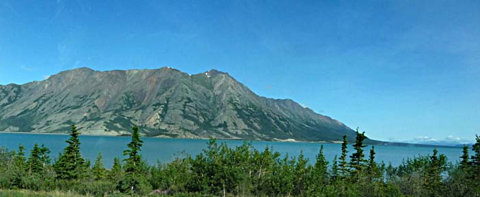 Kluane Lake from Silver City