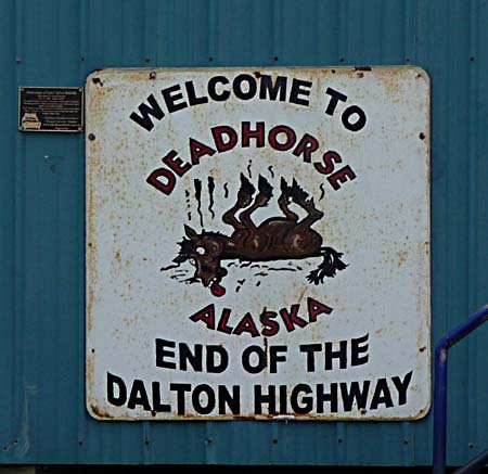 Deadhorse Sign