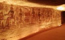 wall in kings side chamber abu simbel * One of the side chambers in the King's temple.  The walls along both sides were decorated like this. * 432 x 267 * (54KB)