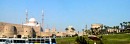 mosque citadel * View of the mosque (left) and citadel (right) from the roadway. * 631 x 216 * (49KB)