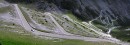 pano of road to stevio south * The road coming up to the Passo dello Stelvio from the south * 720 x 251 * (62KB)