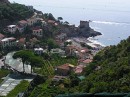 Erchie * Erchie, one of the many small villages along the Amalfi coast.  This one was well below the road and has a nice protected beach. * 432 x 323 * (63KB)