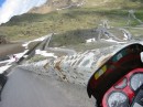 lars riding down stelvio * A shot of some of the 48 tornanti (switchbacks) on the north side of the Passo dello Stelvio.
