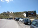 passo giau * Typical of many passes, the view at the pass summit is not much, but just before or after are often spectaular views (see the 2 different panoramas from Giau).  This pass is at 2236 meters (7336 feet).