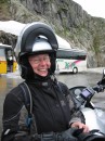 verna at furkapass * Verna having a good time at the Furkapass in Switzerland.