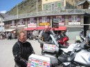 verna jim at stelvio * Verna & Jim at their bikes during a rest stop at the Passo dello Stelvio.  This is the second time we met Lars in 2 days (in 2 countries).