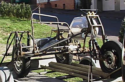 Sidecar Frame and Tank