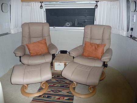 Living Room with new Chairs